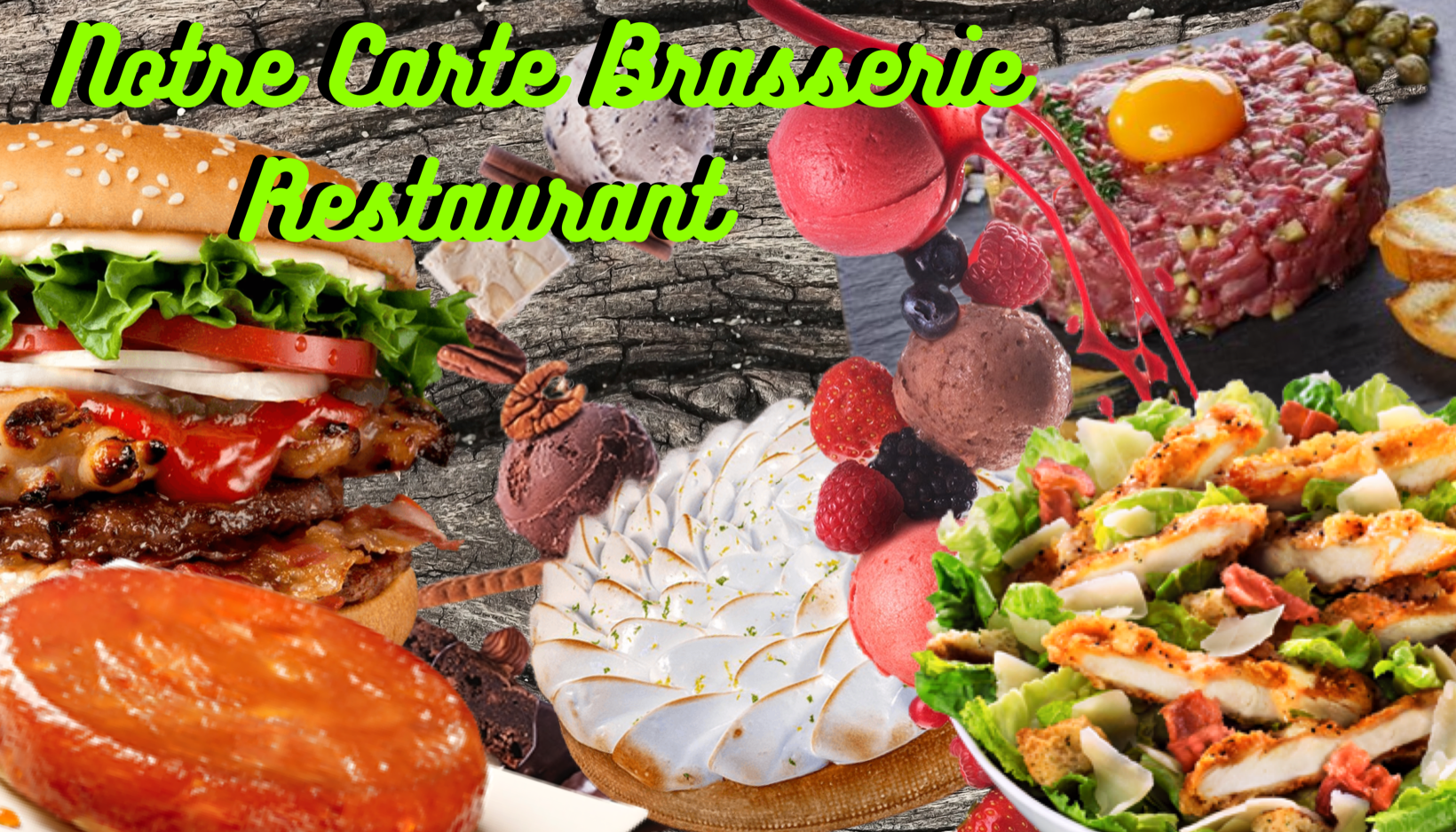Carte Brasserie